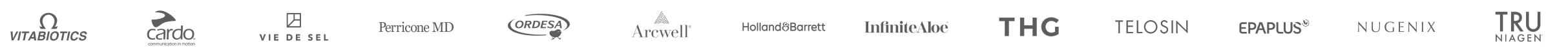 Trusted global brand logos