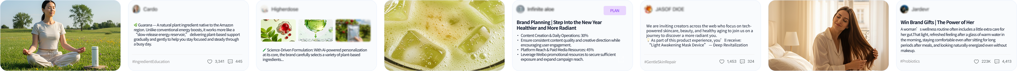 Agent content examples