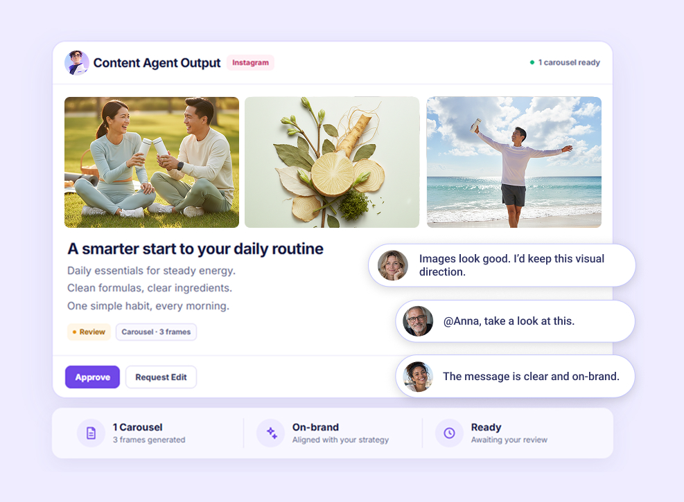 A team working with Digate's AI agent platform